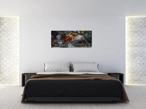 Obraz - Včelojedi (120x50 cm)