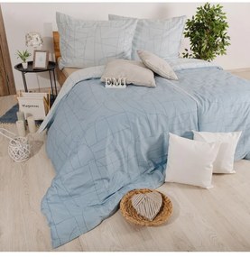 Obliečky Velur modré satén EMI