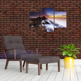 Obraz hory v hmle (90x60 cm)