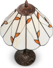 Brilagi - Tiffany vitrážová stolná lampa FOLIA 1xE27/60W/230V