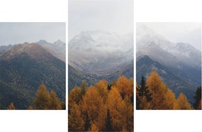 Obraz - Výhľad na hrebene hôr (90x60 cm)