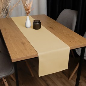 Biante Dekoračný behúň na stôl BKS-404 Zlatisto pieskový 45x120 cm