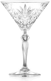 RCR MELODIA POHÁR NA MARTINI 210ML SADA 6KS