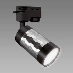 Stropné svietidlo do koľaj. systému PIANO TRA GU10 strieborné/čierne 04092 K1