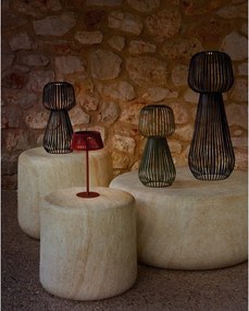 LED stolové/prenosné vonkajšie svietidlo so solárnym panelom ø 11 cm Aldet – Kave Home