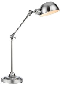 Markslöjd 108583 - Stolná lampa PORTLAND 1xE27/40W/230V lesklý chróm