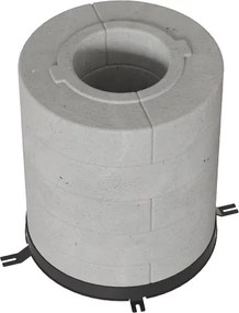 Akumulačná betónová zostava pre krbové kachle REN/L