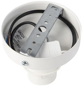 Moderné stropné svietidlo s bielym tienidlom 25 cm - Combi