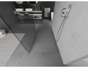 Mexen Kioto, sprchová zástena Walk-In 155 x 200 cm, 8mm číre sklo, chrómový profil, 800-155-002-01-00