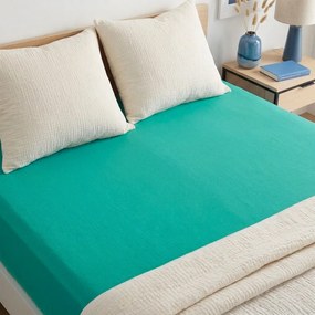 4Home jersey prestieradlo IDEAL zelený tyrkys, 70 x 140 cm, 70 x 140 cm