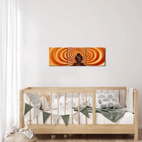 Obraz sošky (s hodinami) (90x30 cm)
