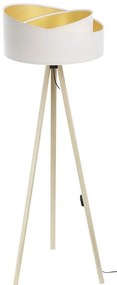 Stojacia lampa GALAXY 1xE27/60W/230V biela/béžová