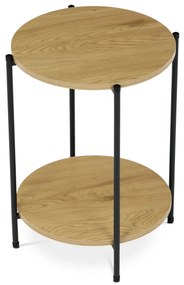 Odkladací stolík 44 x 44 cm, divoký dub