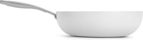 Elmich Nepriľnavá keramická Wok panvica Vital Ø 28 cm - krémovo biela