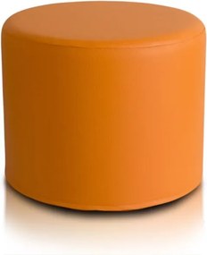 Sedací vak Roller ekokoža TiaHome - Oranžová