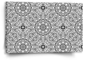 Sablio Obraz Biele mehendi - 60x40 cm