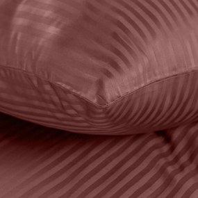 SATÉNOVÉ OBLIEČKY VERA 200X220 CM, 2 KS 70X80 CM BORDOVÉ