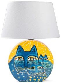 Dizajn ceramic table svietidlo FELINES