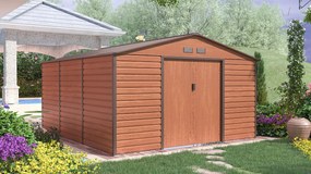 G21 Záhradný domček 340 × 382 × 205 cm (hnedá)