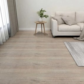 Samolepiace podlahové dosky 55 ks, PVC 5,11 m², sivohnedé