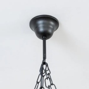 Brilagi - Luster na reťazi TIMONA 4xE14/40W/230V priemer 50 cm buk/orech