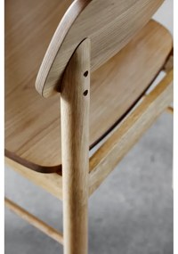 Barová židle Lenny z masivu dub přírodní
