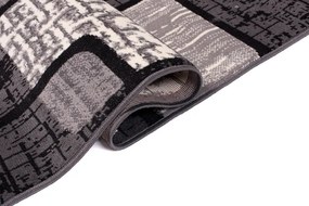 TA Koberec K859A TMAVO SIVÁ LACNÁ PP CRM Rozmer: 120x170 cm