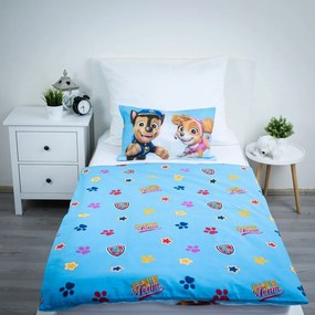Bavlnená detská obliečka do postieľky 100x135 cm Paw Patrol – Jerry Fabrics