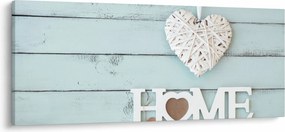 Obraz - I love home (120x50 cm)