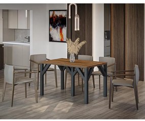 Stôl Dunaj 405 dub stirling