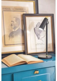 Immax 08991L- LED Stmievateľná stolná lampa s Qi nabíjaním TIT LED/12W/230V čierna