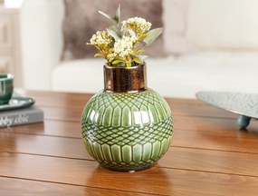 Madame Coco Kulatá váza, 14 cm, Ruban Farba: Béžová