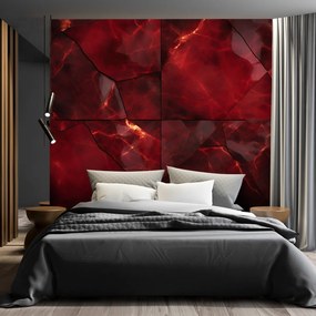 Gario Fototapeta Červený mramor Materiál: Vliesová, Rozmery: 300 x 210 cm