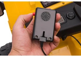 Elektrické autíčko Nakladač CAT 60W/4500 mAh žlto-čierne