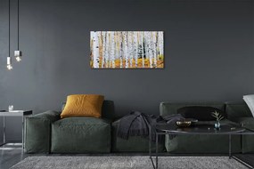 Obraz canvas jesene breza 125x50 cm