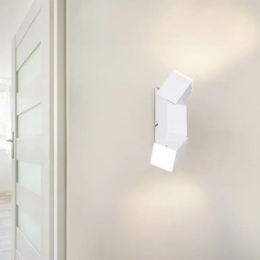 Biele LED nástenné svietidlo Raglan – Trio