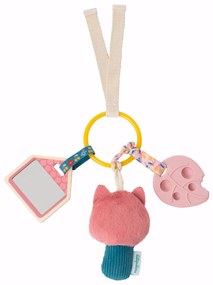 Lilliputiens - Safari krúžok s aktivitami a zrkadielkom - mačička Jeanne