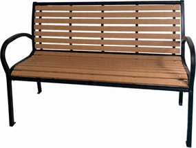 Garden Line ZÁHRADNÁ LAVICA 125 x 60 x 80 CM HNEDÁ *0865