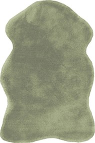 XXXLutz UMELÁ KOŽUŠINA, 60/90 cm, mätovozelená - Online Only bytové doplnky - 005937116502