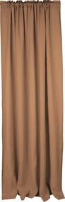 Ľanový záves čokoládová 140/300 cm 180 cm