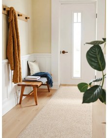 Krémovobiely prateľný behúň 80x240 cm Rocco Cream – Elle Decoration