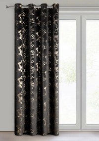ZATEMŇOVACÍ ZÁVES NA KRÚŽKOCH RAJA 140X250 CM VZOROVANÁ