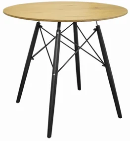 TRENDIE Jedálenský stôl EDDIE 90 cm dub