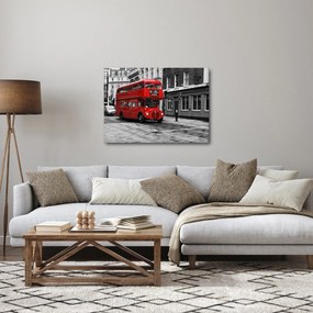 Obraz -Londýn s autobusom (70x50 cm)