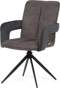 Jedálenská stolička otočná 180° DCH-F1146 GREY2 sivá