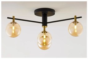 Jupiter 2031 - Prisadený luster FIGARO 4xG9/10W/230V čierna/zlatá/béžová