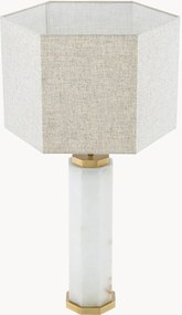 Alabastrová stolová lampa Newman