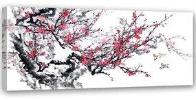 Gario Obraz na plátne Japonské čerešňové kvety Rozmery: 90 x 30 cm