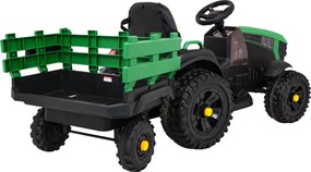 Ramiz Titánový traktor s prívesom zelený