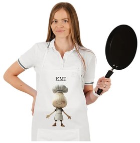 Kuchynská zástera Garlico EMI, čierna